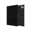 410W černý bifaciální solární panel