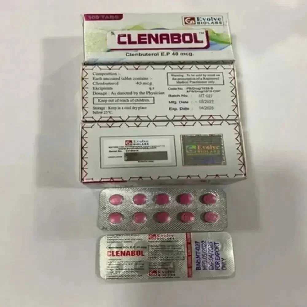 Klenbuterol 40 mcg tablety